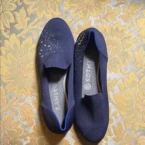 Aquarius Rothy's Women's Blue Knit Flats